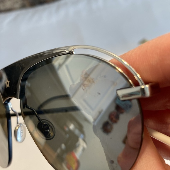 Dior Dio(r)evolution2 J5GQV Silver Grey Aviator Pilot Mirror Sunglasess - Picture 11 of 15